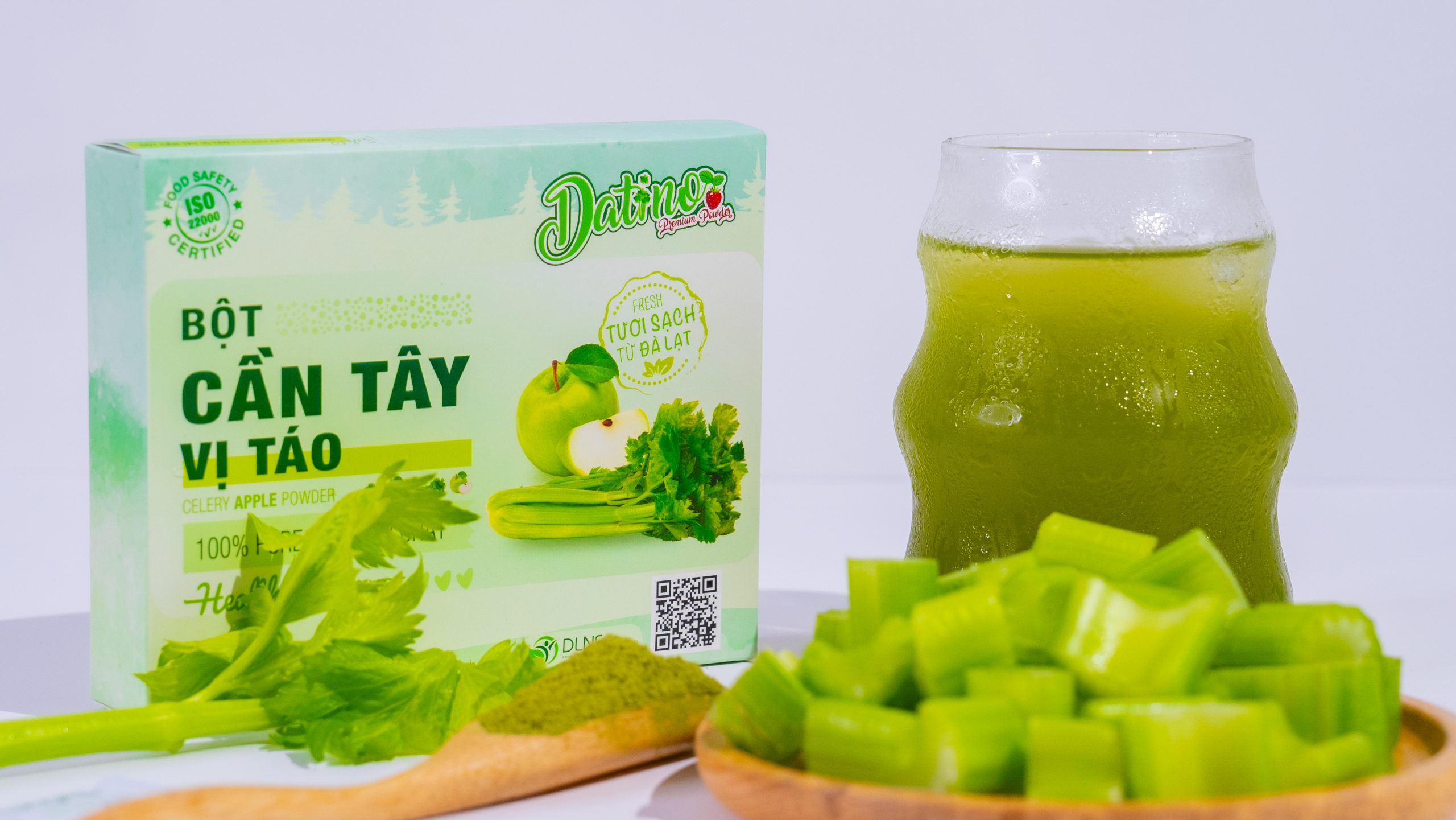 Bột Cần Tây Táo Datino